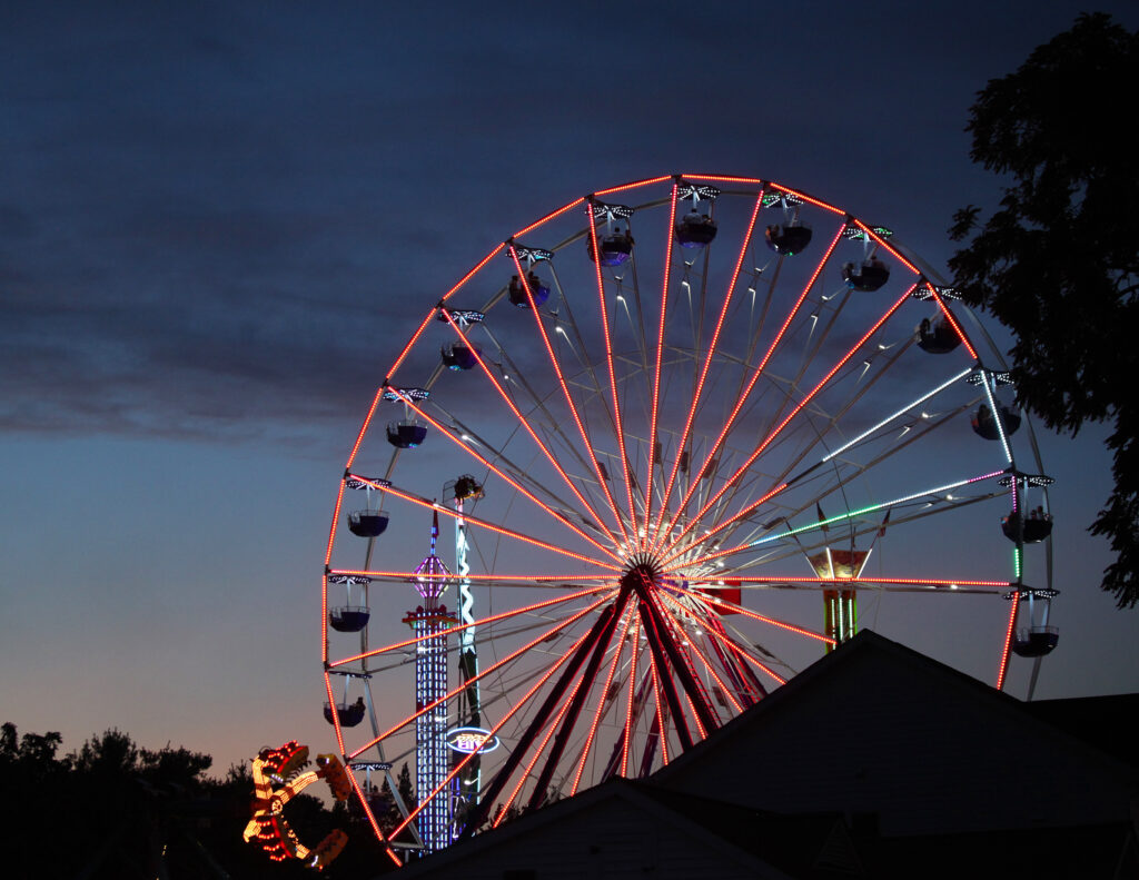 photo of ferris wheel at Dutchess County Fair